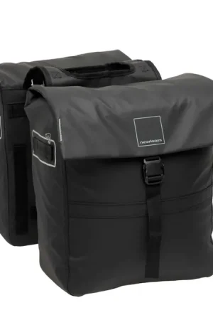 Beperkt Aanbod New Looxs fietstas dubbel Leeds zwart 38L