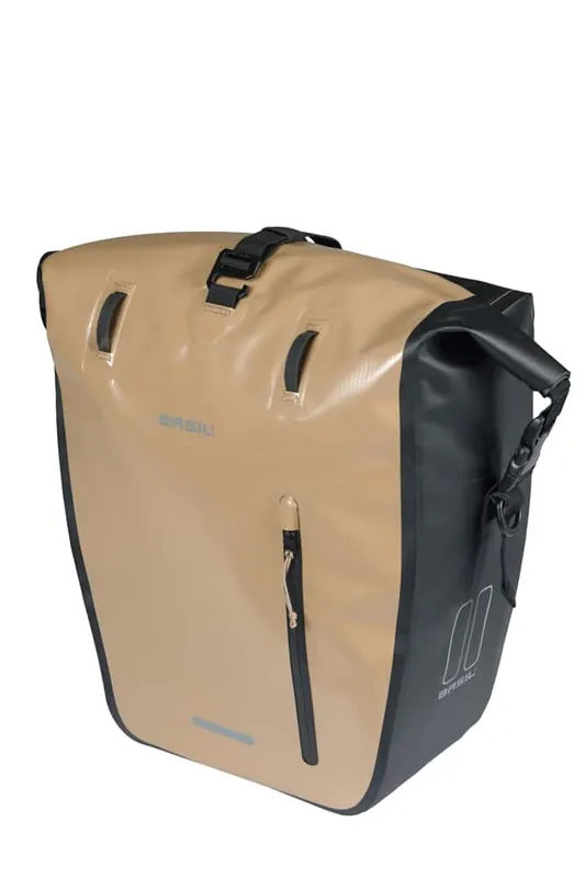 Laatste Kans Basil fietstas enkel Rivo L MIK Hooks zand 25-31L