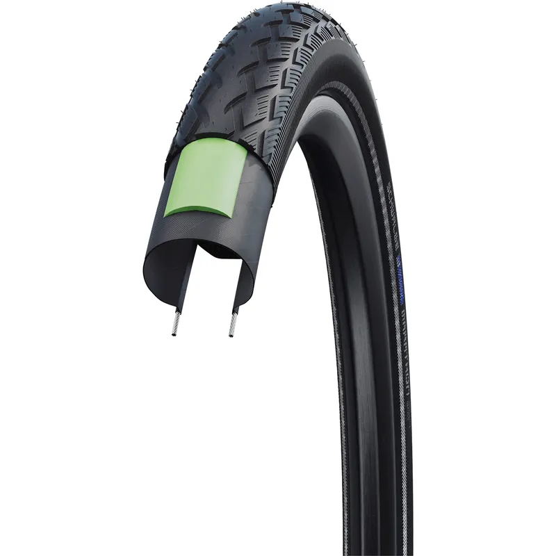 Schwalbe buitenband Marathon Perf G-Guard 27.5 x 2.35 zwart reflectie Tijdelijk Beschikbaar
