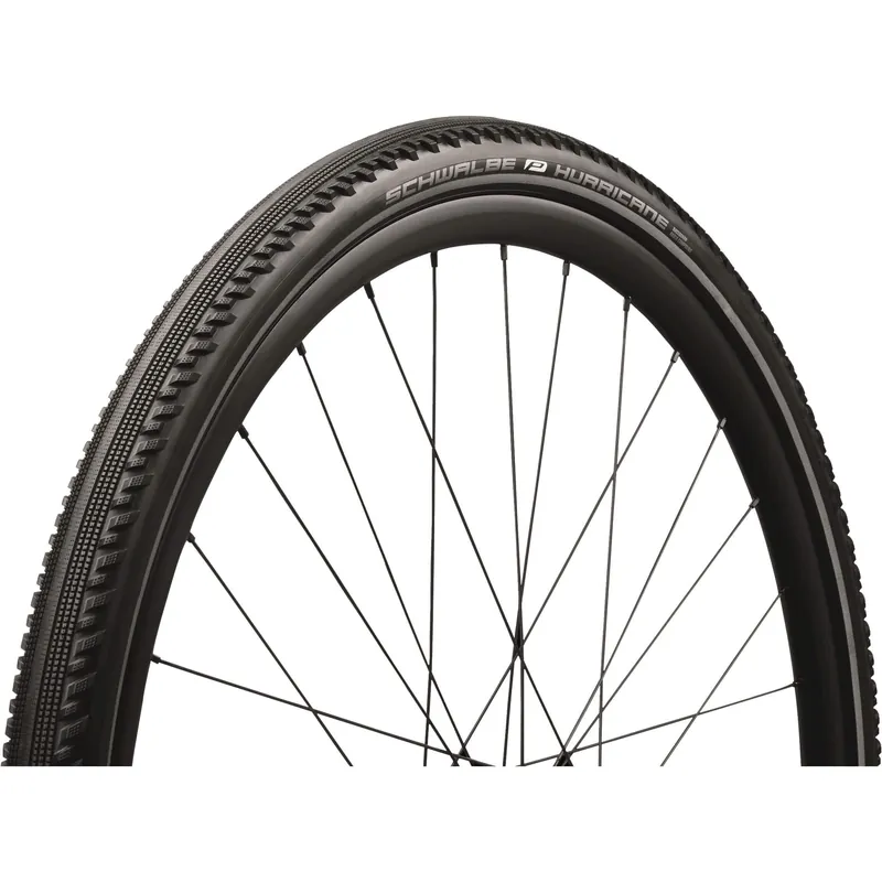 Schwalbe buitenband 27.5×2.25 Hurricane RaceGuard R zwart Uitverkoop
