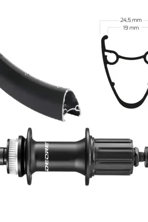Roland achterwiel 28 FH-M5100 Disc cl Dutch19 zwart zw spk Beste Prijs