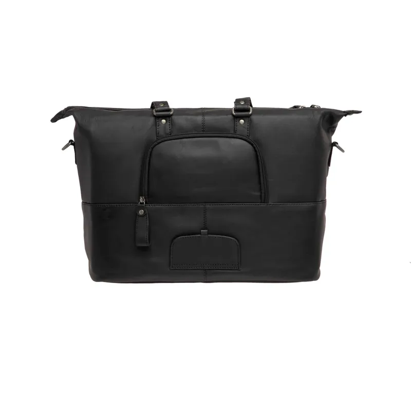 Premium New Looxs leren laptop fietstas Verla zwart 21 liter