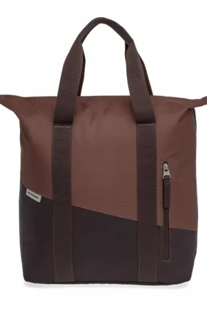 Express Levering New Looxs fietstas enkel shopper Kota Oslo burgundy/rust24L