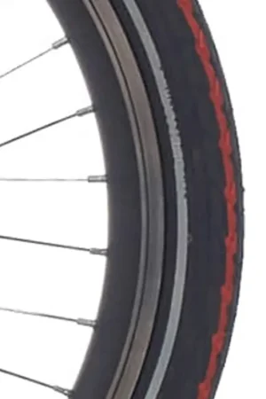 Hoge Kwaliteit Deli Tire buitenband SA-206 22 x 1.75 zwart oranje streep reflectie