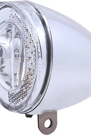Aanbieding Spanninga koplamp Swingo XDOc aan/uit dynamo 20 lux chroom