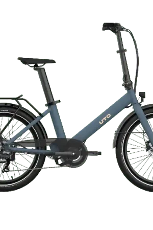 Betrouwbaar UTO elektrische compactfiets OG24 v1 blauw