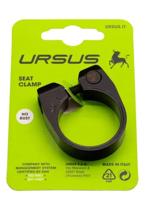 Bestel Nu Ursus zadelpenklem 38.1 alu zwart