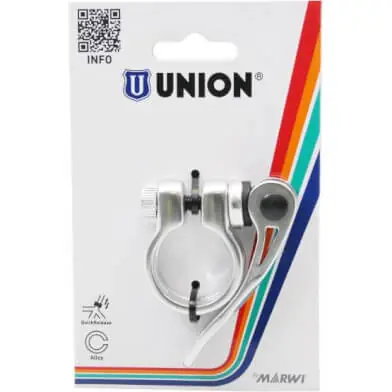 Union zadelpenklem m/snelsp 28.6 zi Flitsaanbieding