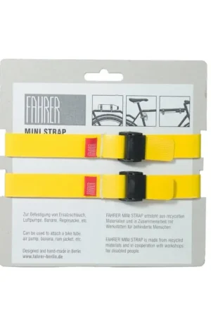 FAHRER Cargo Mini strap M 35x2cm geel (2 stuks) Koopje