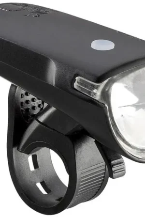 Axa koplamp Greenline usb 35 lux zwart Direct Verzonden