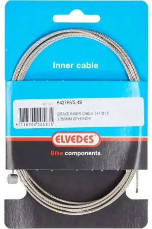 Koopje Elvedes rem binnenkabel rvs 49 draads nippel 7×6