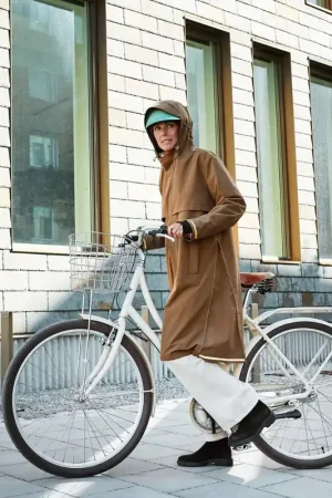 Bestseller Weathergoods Sweden regenjas Imbris camel M