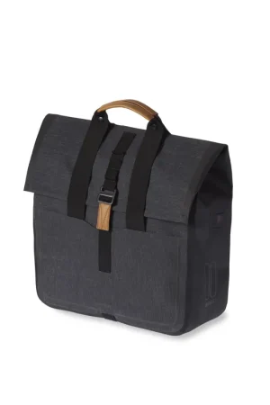 Basil shoppertas Urban dry charcoal 25L Rechtstreeks Van De Fabrikant