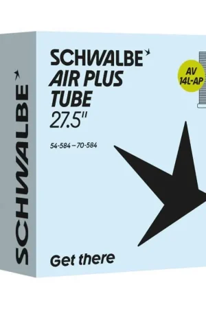 Schwalbe binnenband autoventiel14L-AP Air Plus 27.5 inch 54/70-584 autoventiel 40mm Lage Prijs