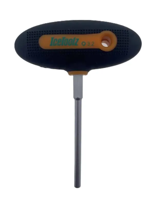 IceToolz nippelsleutel 4-kant 3.2mm met handvat 12B8 Meest Verkocht