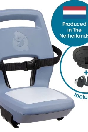 Koop Vandaag Qibbel achterzitje Junior 6+ Ocean Blue – blauw/blauw