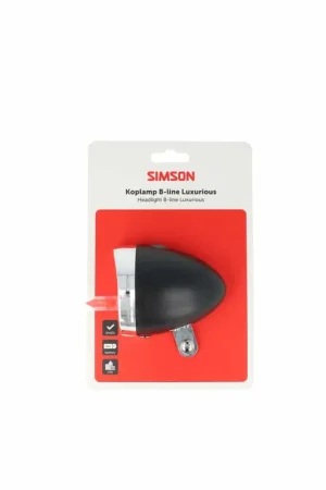 Alleen Vandaag Simson koplamp Classic Luxurious batterij 30 lux zwart