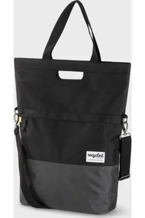 Urban Proof shoppertas 20L recycled zwart grijs Op = Op