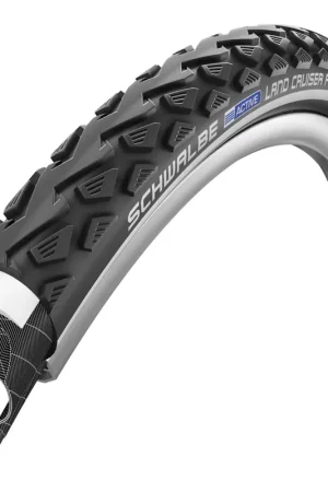 Speciale Aanbieding Schwalbe buitenband Land Cruiser Plus 28 x 1.40 zwart reflectie