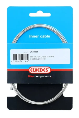 Elvedes schakel binnenkabel rvs 0.9mm nippel 4×4 Beperkt Aanbod