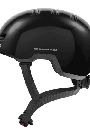 Aanbieding Abus helm Skurb Kid Glanzend Zwart S 45-50 cm