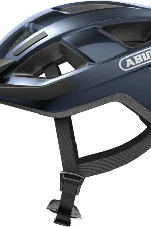 Abus Helm Aduro 3.0 LED Middernacht Blauw L 58-62cm Direct Verzonden