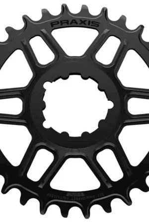 Lage Kosten Praxis Kettingblad 1X MTB DM(A) 34T 3mm Offset Wave Zwart