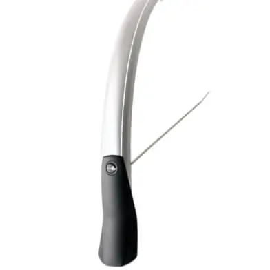 Laatste Versie EuroFender spatbord achter Snello 28 46mm zilver