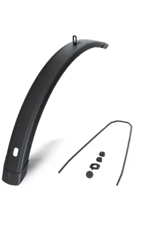 Superprijs Ef Spatbord Voor Tempo Square 28 Inch 72mm Zwart
