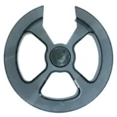Flitsaanbieding Hebie Chain Disc 42/44T Transparant Blauw