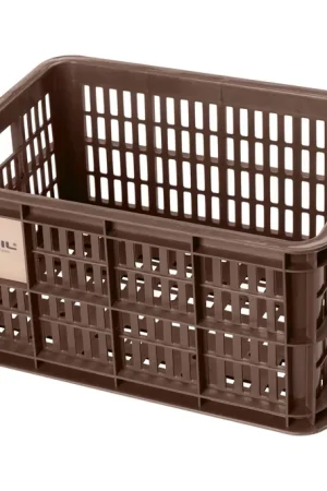 Basil fietskrat S bruin 17.5L recycled Bestel Nu