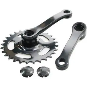 Crankstel 28T 102 Zwart Uitverkoop
