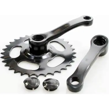 Hoge Kwaliteit Crankstel 32T 102 Zwart