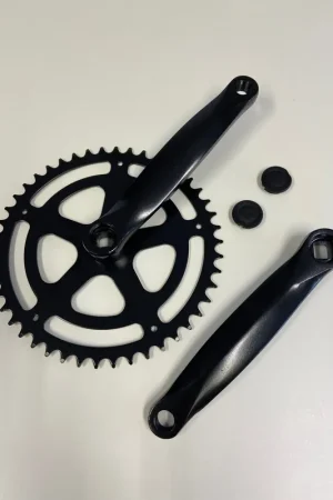 Snelle Levering Crankstel 46T 170 Zwart