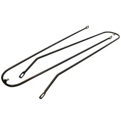 Gecertificeerd Spatbord Draadstang Set 28 Zwart