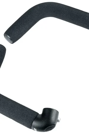 Snelle Levering Ergotec Bar Ends Touring Al6061 Zwart Zand