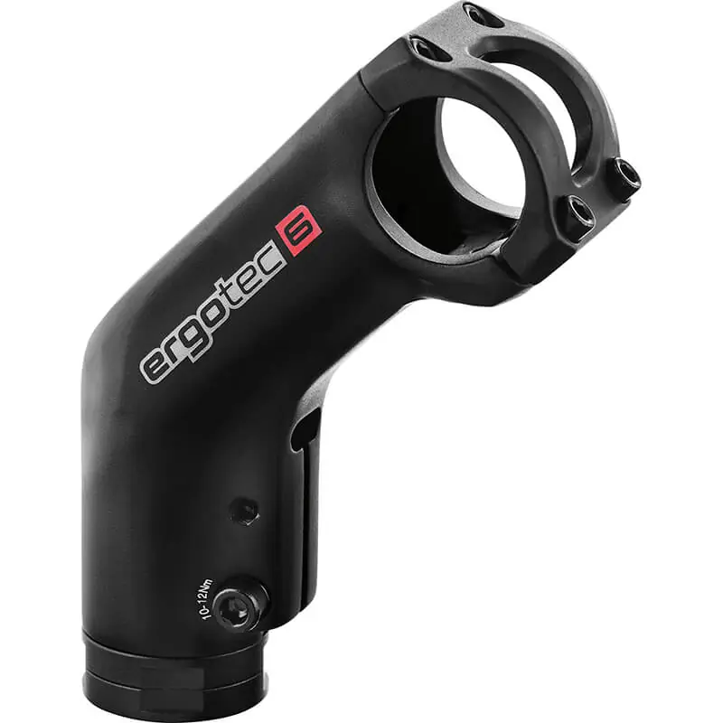 Lage Prijs Ergotec Stuurpen Ahead High Barracuda I 31.8/110 Zwart