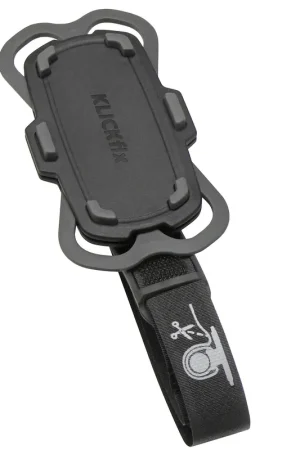 Klickfix Phonepad Loop Met Band 11X6X3.8Cm Zwart Direct Beschikbaar