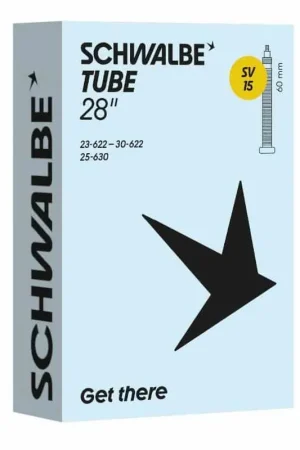 Koop Vandaag Schwalbe Binnenband SV15 28 inch 23/30-622/630 Frans ventiel 60mm