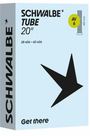 Koop Online Schwalbe Binnenband AV6 20 inch 28/40-406 Auto ventiel 40mm