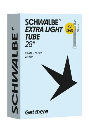 Schwalbe Binnenband SV15EL 28 inch 23/28-622/630 Frans ventiel 60mm Fabrieksprijs