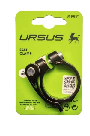 Weekendaanbieding Ursus zadelpenklem met snelspanner 40mm alu zwart