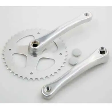 Cortina crankstel 42t 3/32 alu silver Alleen Vandaag