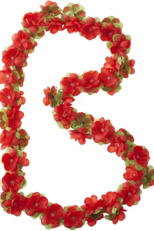 Lage Kosten Basil bloemslinger rood