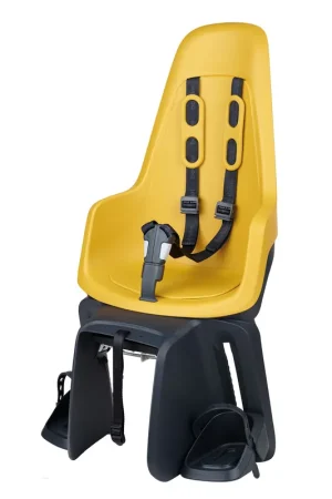 Betrouwbaar Bobike achterzitje One Maxi drager bevestiging mighty mustard