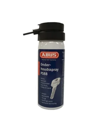 Abus onderhoudsspray PS88 op kaart Exclusieve Aanbieding