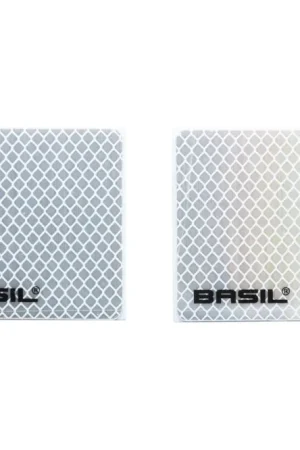 Shop Nu Basil Kratklikker High reflective 2 stuks zilver
