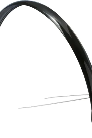 Koop Online EuroFender spatbord achter Snello 28 51mm zwart