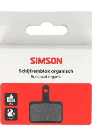 Simson schijfremblok organisch Shimano/Tektro Rechtstreeks Van De Fabrikant