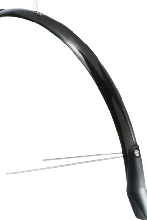EuroFender spatbord voor Snello 28 51mm zwart Op = Op